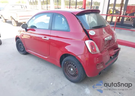 2013 Fiat 500 Sport z USA, uszkodzony, nr VIN 3C3CFFBR1DT562934